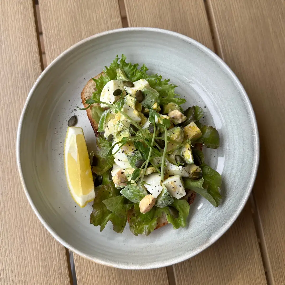 Avocado Egg Toast at Thongyib Thongyod Brunch & Cafe, Ao Nang