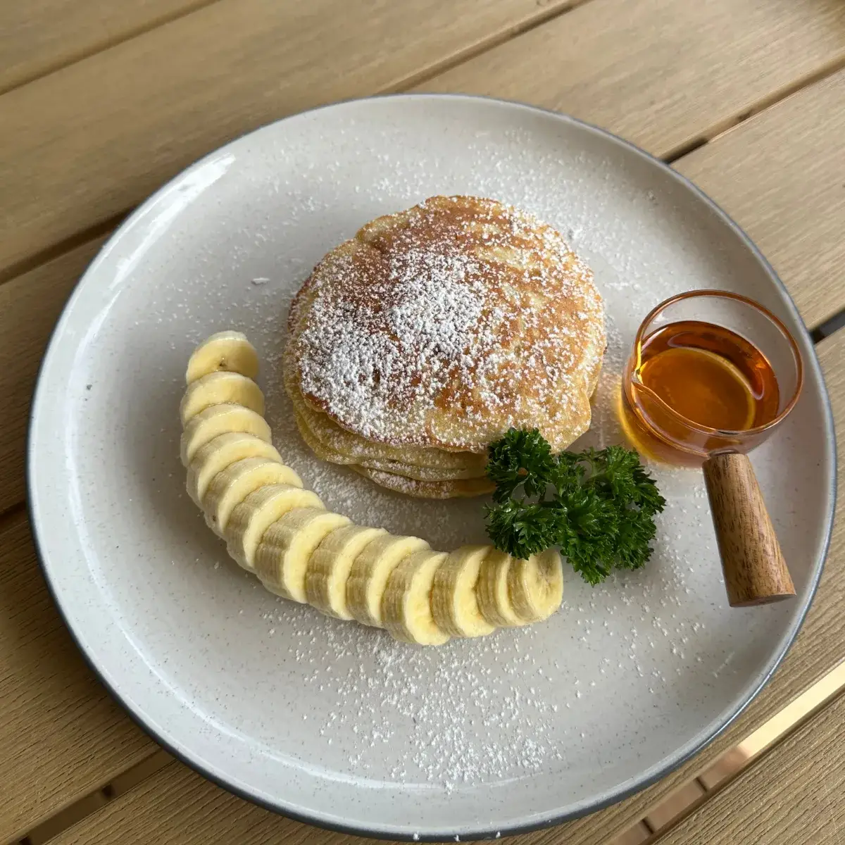 Banana Pancakes at Thongyib Thongyod Brunch & Cafe, Ao Nang
