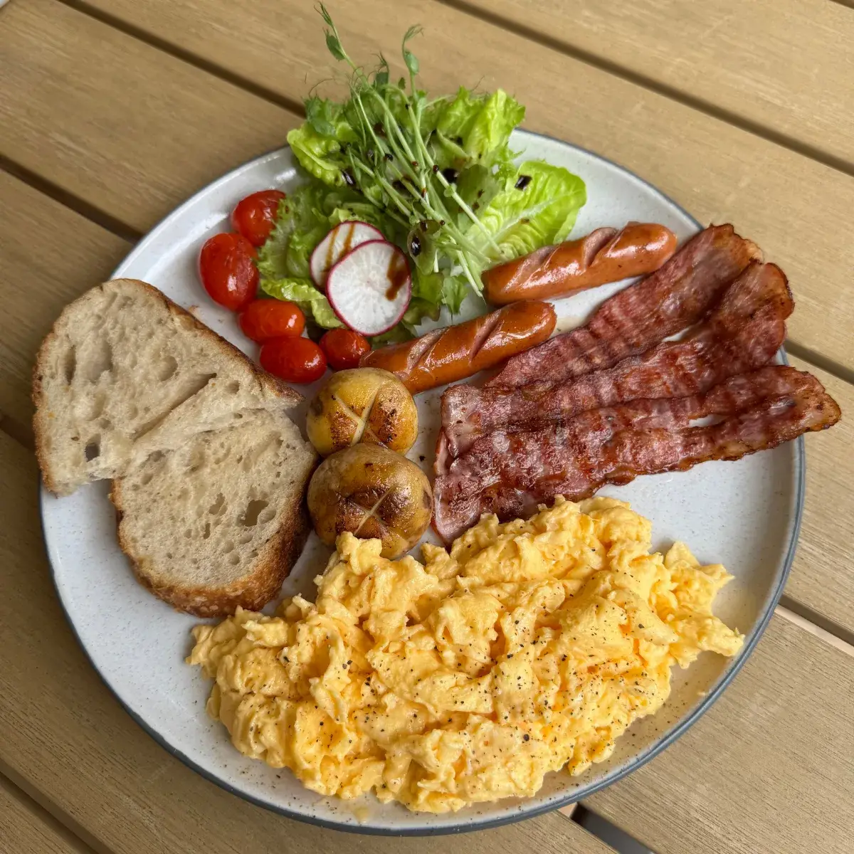 Full Breakfast Set at Thongyib Thongyod Brunch & Cafe, Ao Nang