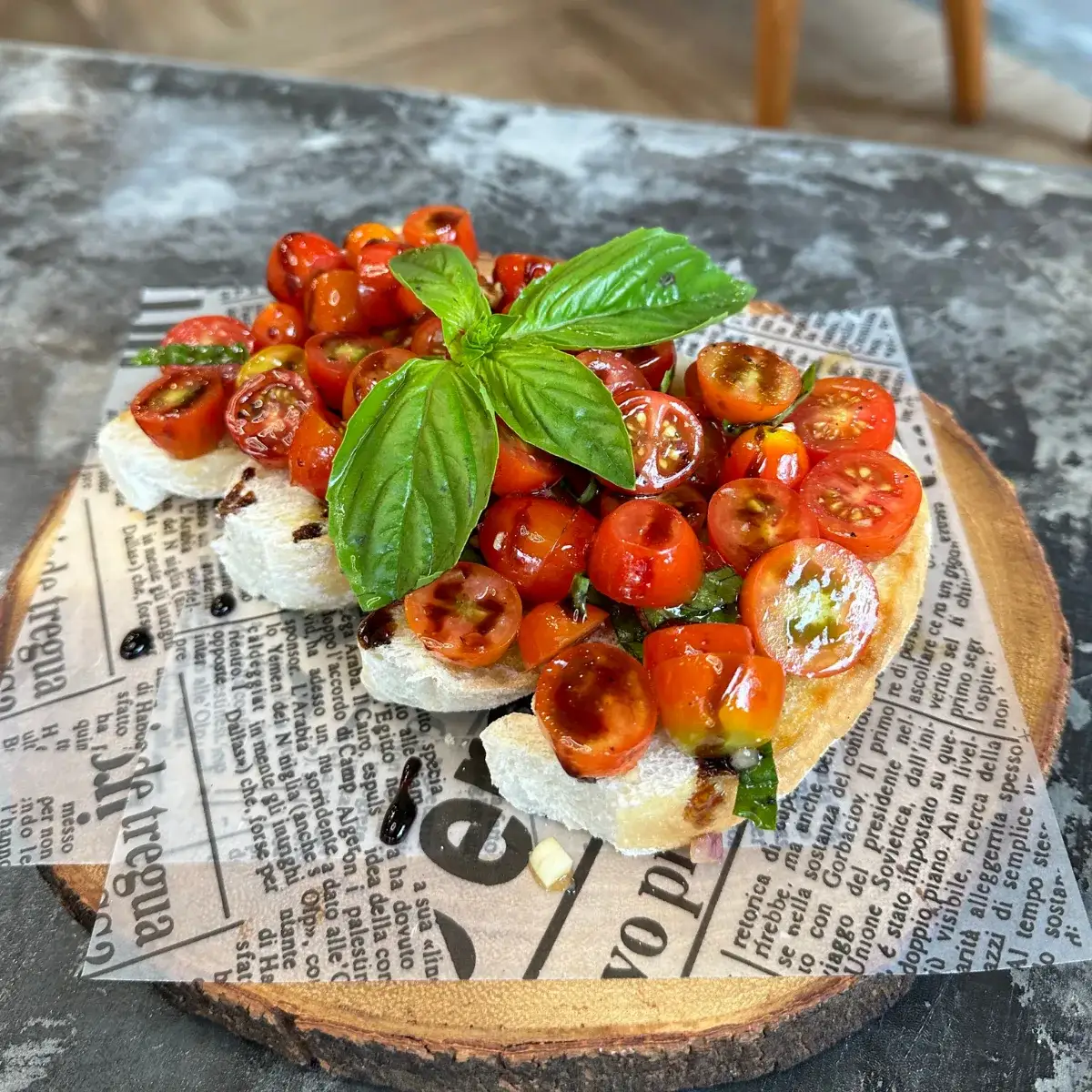 Bruschetta at Thongyib Thongyod Brunch & Cafe, Ao Nang