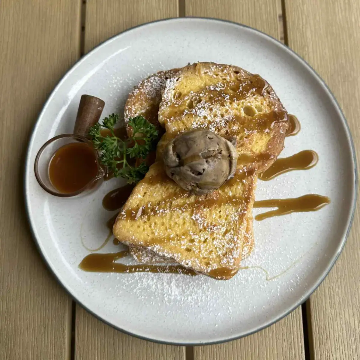 Caramel French Toast at Thongyib Thongyod Brunch & Cafe, Ao Nang
