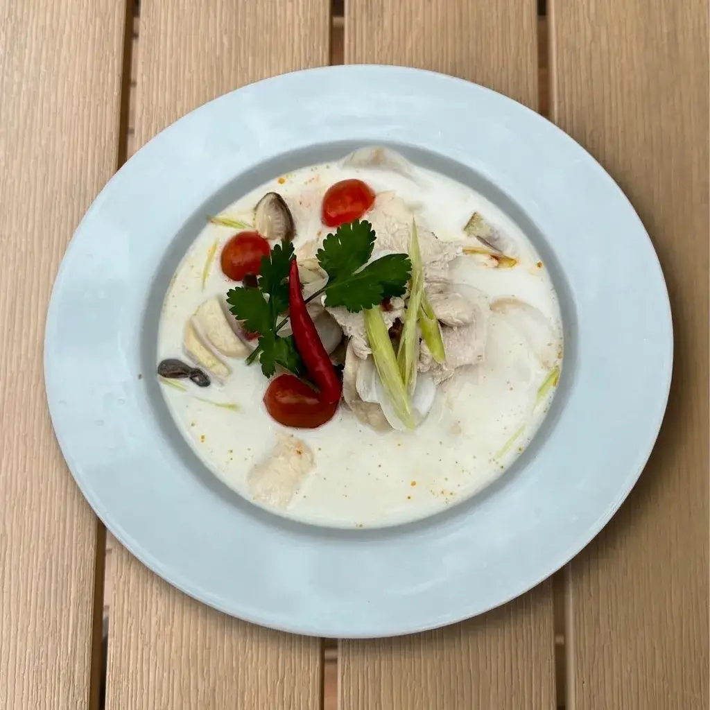 Chicken Coconut Soup (Tom Kha Kai) at Thongyib Thongyod Brunch & Cafe, Ao Nang