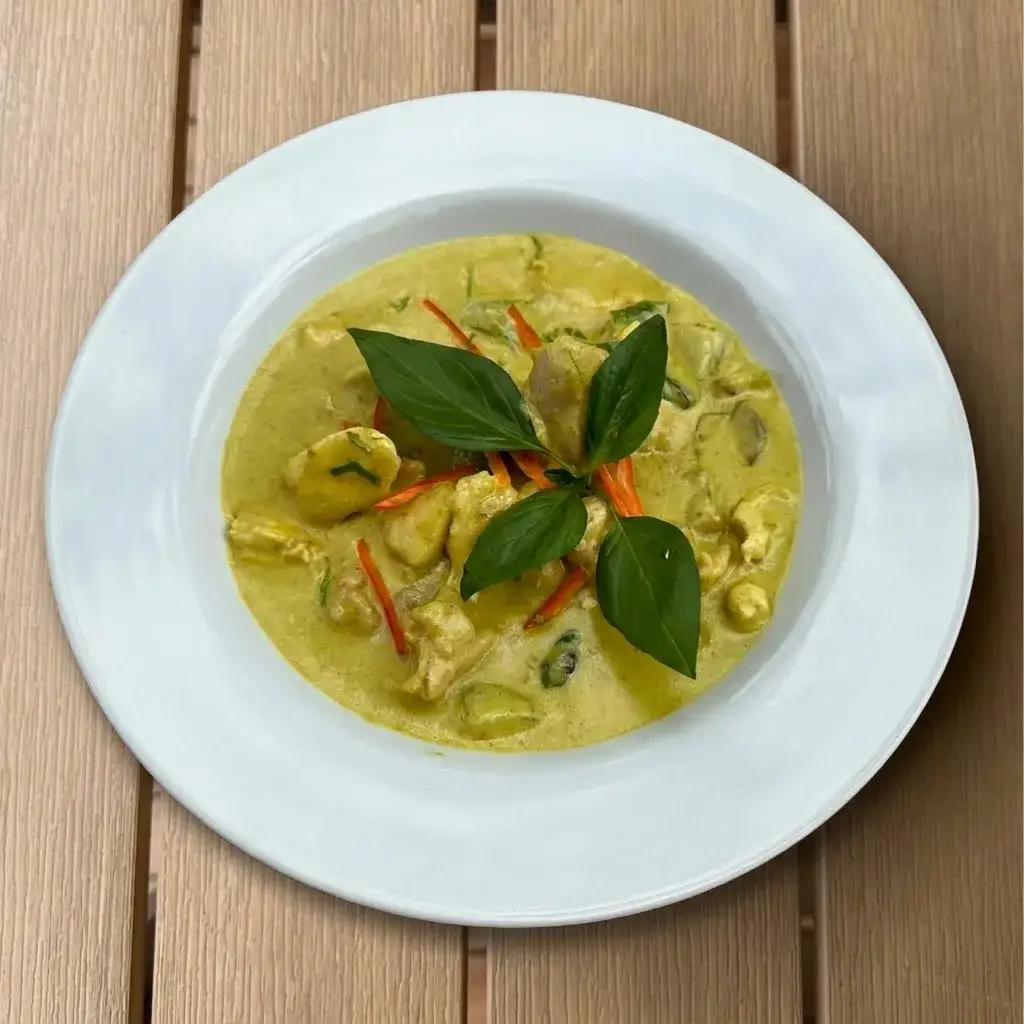 Chicken Green Curry at Thongyib Thongyod Brunch & Cafe, Ao Nang