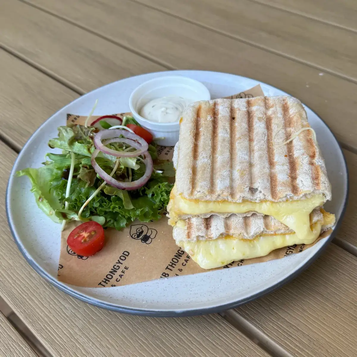 Double Cheese Panini at Thongyib Thongyod Brunch & Cafe, Ao Nang