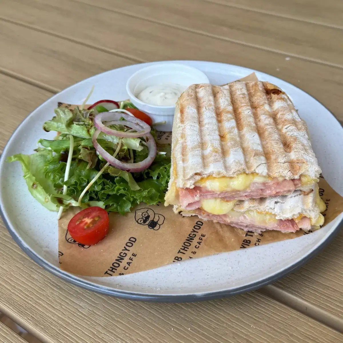Ham & Cheese Panini at Thongyib Thongyod Brunch & Cafe, Ao Nang