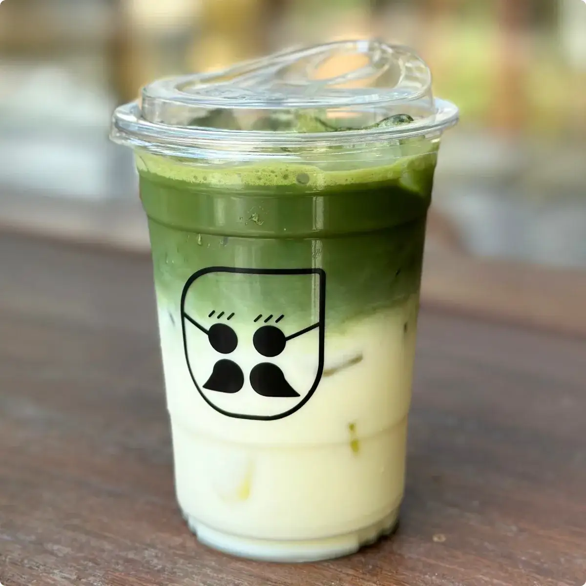 Iced Matcha Latte pictured for the current Thongyib Thongyod menu