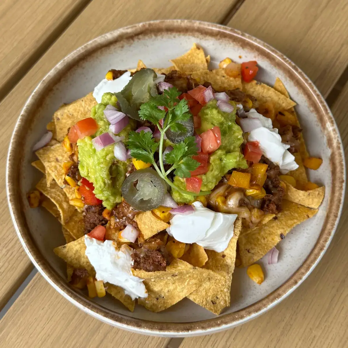 Beef Cheese Nachos at Thongyib Thongyod Brunch & Cafe, Ao Nang