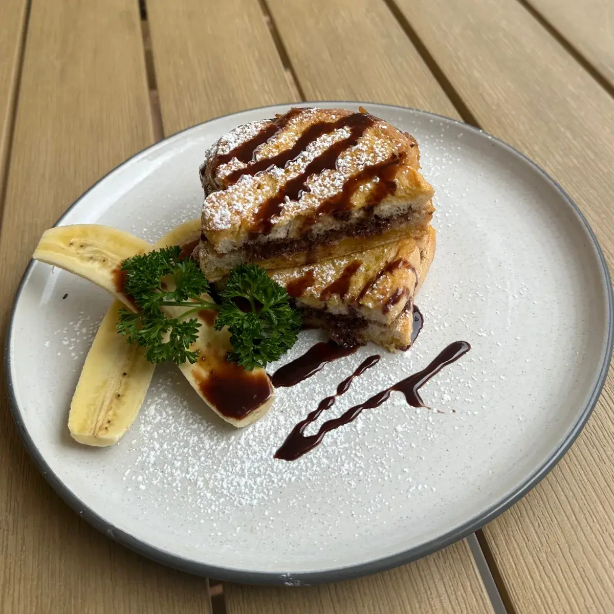 Nutella French Toast at Thongyib Thongyod Brunch & Cafe, Ao Nang