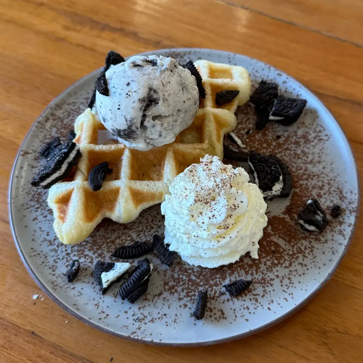 Oreo Croffle at Thongyib Thongyod Brunch & Cafe, Ao Nang