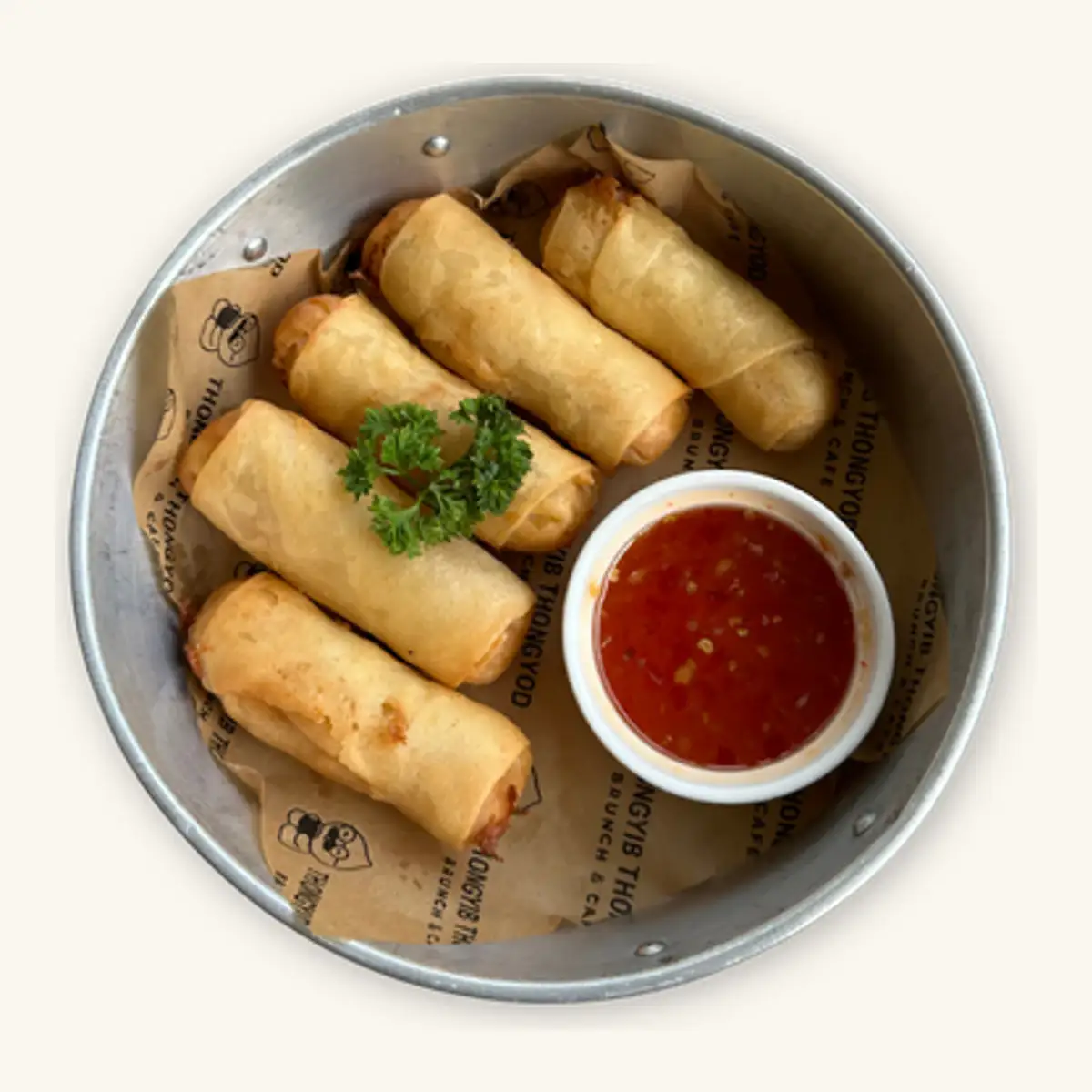 아오낭 Thongyib Thongyod Brunch & Cafe의 Spring Rolls