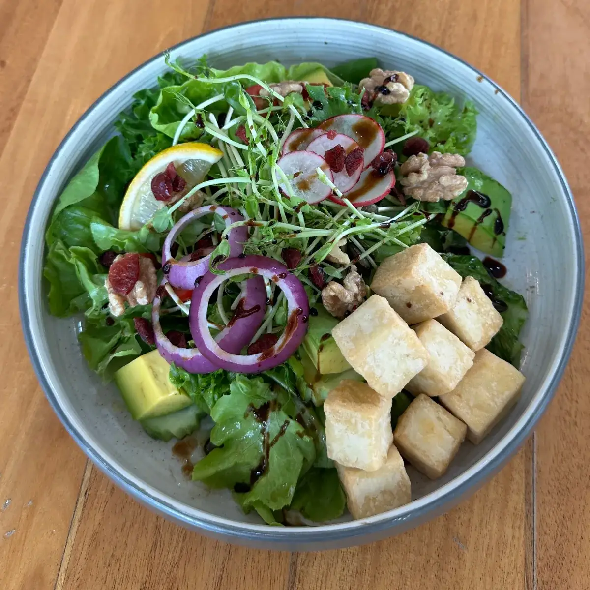 Tofu Avocado Salad at Thongyib Thongyod Brunch & Cafe, Ao Nang