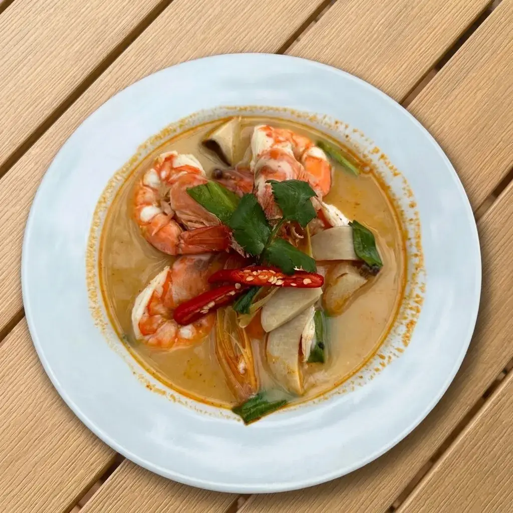 Tom Yum Kung at Thongyib Thongyod Brunch & Cafe, Ao Nang
