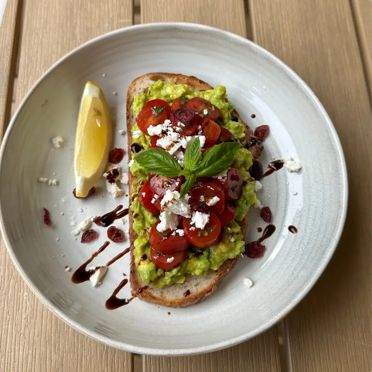 Tomato Avocado Toast at Thongyib Thongyod Brunch & Cafe, Ao Nang