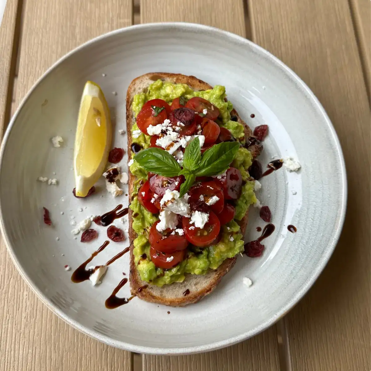 Tomato Avocado Toast at Thongyib Thongyod Brunch & Cafe, Ao Nang