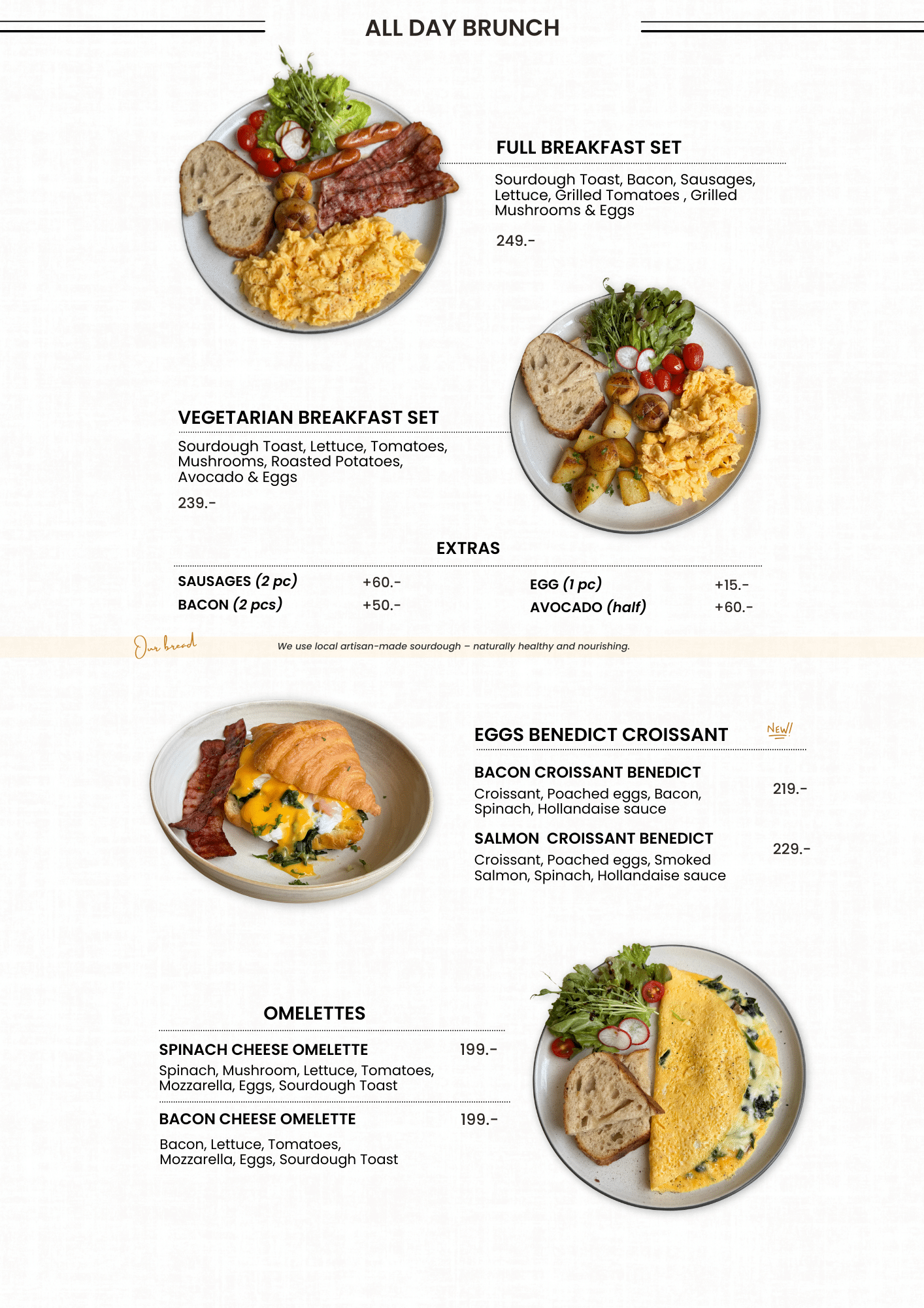 All Day Brunch Menu