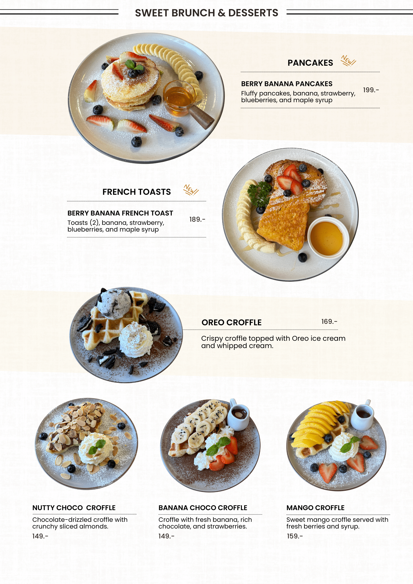 Sweet Brunch & Croffle