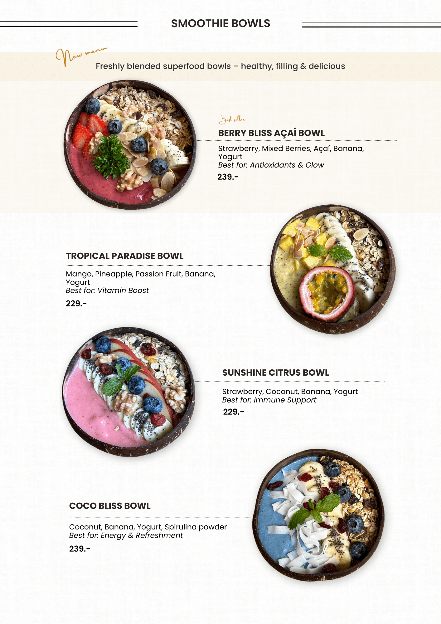 Smoothie Bowls